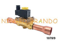 1078/9 типов клапан Castel рефрижерации соленоида 1 1/8&quot; 12VDC 24VDC 110VAC 220VAC