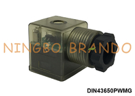 DIN43650A Энергосберегающий соленоидный колонтитульный коннектор 220VAC 2P+E IP65