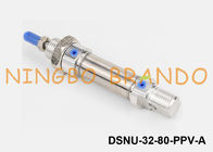 Тип ISO 6432 Festo цилиндра двойного действия пневматический DSNU-32-80-PPV-A