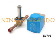 Линия клапан соленоида Danfoss хладоагента жидкостная печатает EVR 6 NC 1/2»