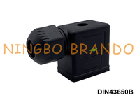 Форма b DIN 43650 соединителя катушки клапана соленоида DIN43650B IP67 водоустойчивая
