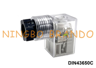 Соединитель катушки клапана соленоида DIN43650C с формой c DIN 43650 СИД