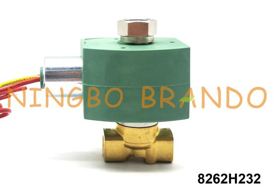 ASCO Type 8262H232 1/4'' Inch 2 - Way Brass Solenoid Valve Direct Operated 262 Seires