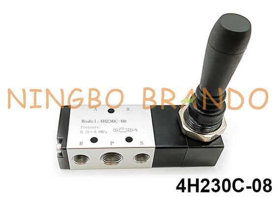 Тип путь 4H230C-08 Airtac пневматического управления воздушным движением 5/3 руководства клапана рычага руки