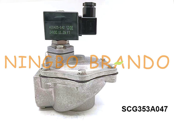 1,5&quot; клапан 12VDC 24VDC 110VAC 220VAC ИМПа ульс прямоугольной диафрагмы SCG353A047 объединенный пилотный