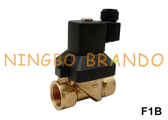 16 бар 2 Way NC Brass Solenoid Valve For Water Air Gas 3/8' до 2' 24В 110В 220В