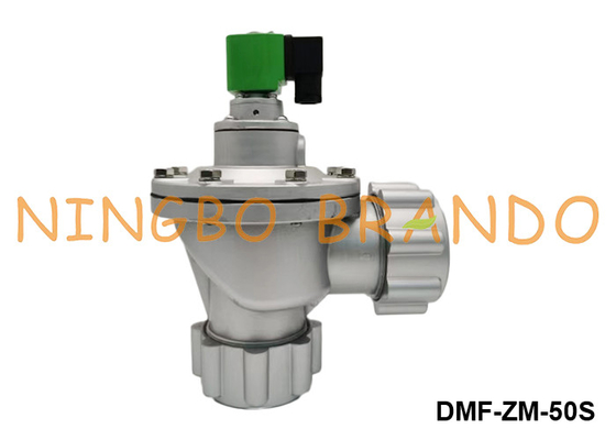DMF-ZM-50S 2' фиксированный гайка импульсный реактивный клапан для пылесоса 24V 110V 220V