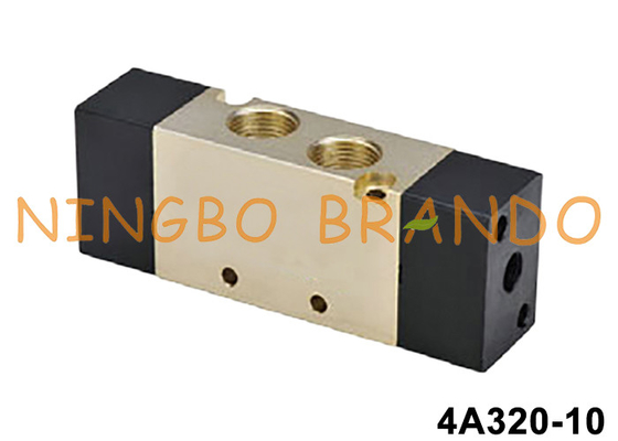 4А320-10 3/8&quot; Пневматический двойной воздушный пилотный клапан 5/2 Way