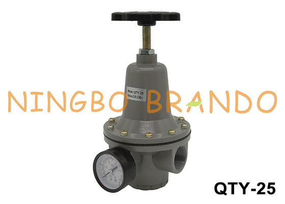 QTY-25 1 &quot; 10 бар Компрессор воздуха Регулятор давления клапан с датчиком