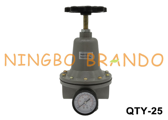 QTY-25 1 &quot; 10 бар Компрессор воздуха Регулятор давления клапан с датчиком