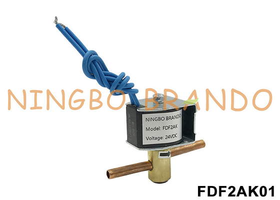 FDF2AK01 Sanhua Type NO Рефрижерационный соленоидный клапан 24V 110V 220V