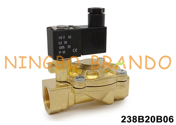 АСКО тип 238 серии 3/4 &quot;Соленоидный клапан с латуниным корпусом 24V 110V 220V