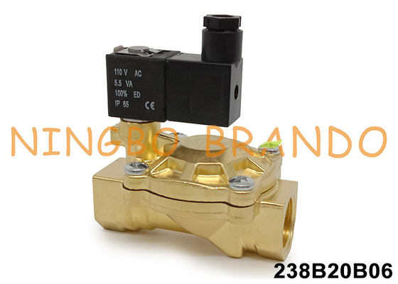 АСКО тип 238 серии 3/4 &quot;Соленоидный клапан с латуниным корпусом 24V 110V 220V