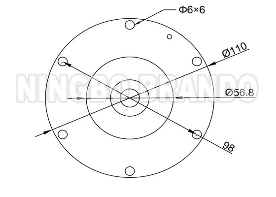 K3500 M1581 K3501 K3502 M1591 Комплект диафрагмы для Goyen CA35T RCA35T