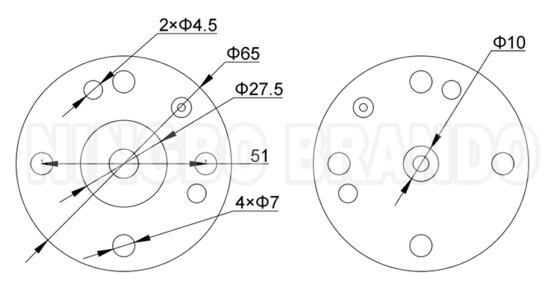 TKISM010N02 Ремкомплект диафрагмы 1/2'' для импульсного клапана Turbo TI010NM TI010NP