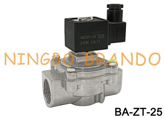 1' Прямой через пылесосывающий импульсный клапан 24VDC 110VAC 220VAC