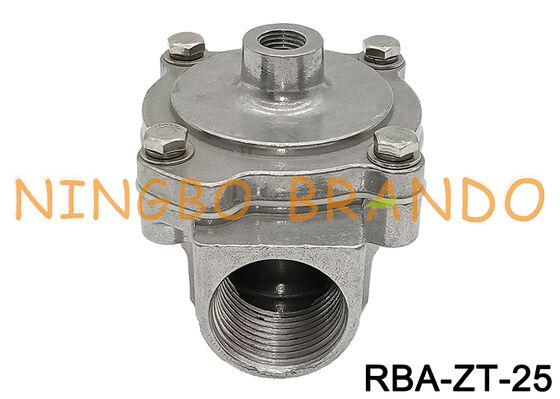 Прямой дистанционный пилотный клапан импульсной очистки пылеуловителя 1 дюйм