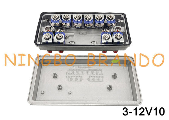 3-12V10 GOYEN Тип дистанционного пилота Соленоидный клапан коробки корпуса 12V 24V 110V 220V