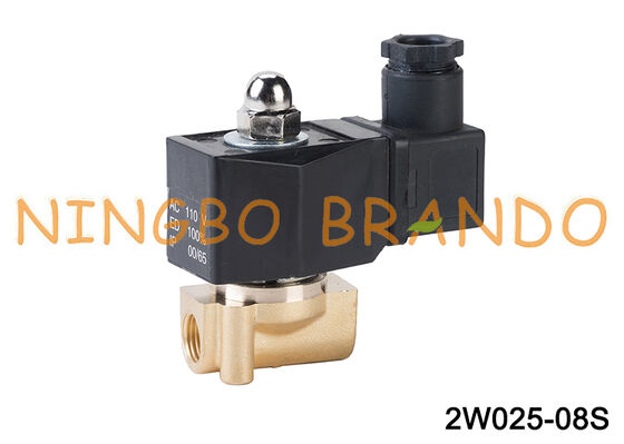 1/4 Inch 2W025-08 Brass Electric Solenoid Valve 24V 100V 220V