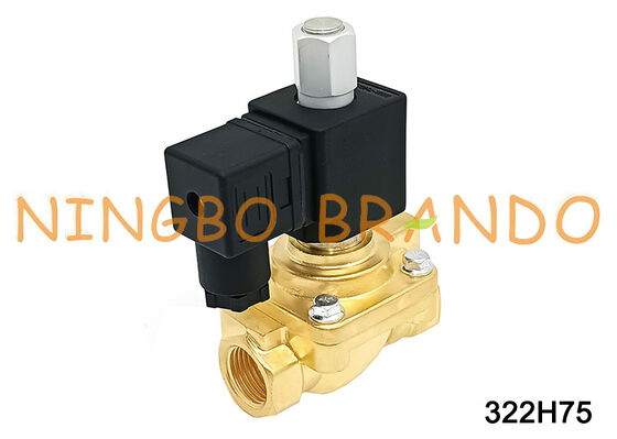 Parker Type 322H75 1/2'' Normally Open Solenoid Valve 40 bar 24V 110V 220V