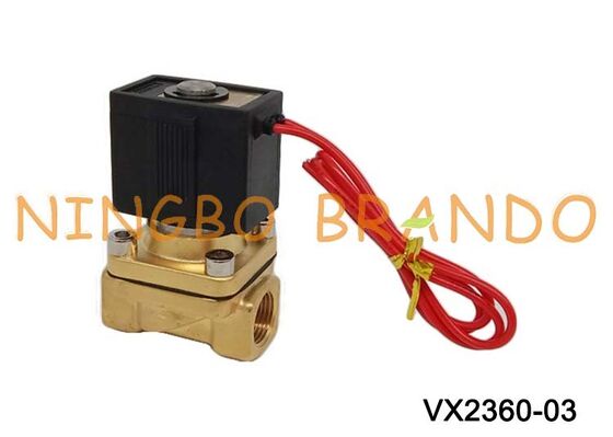 SMC Type VX2360-03 3/8'' Brass Solenoid Valve AC220V AC110V DC24V