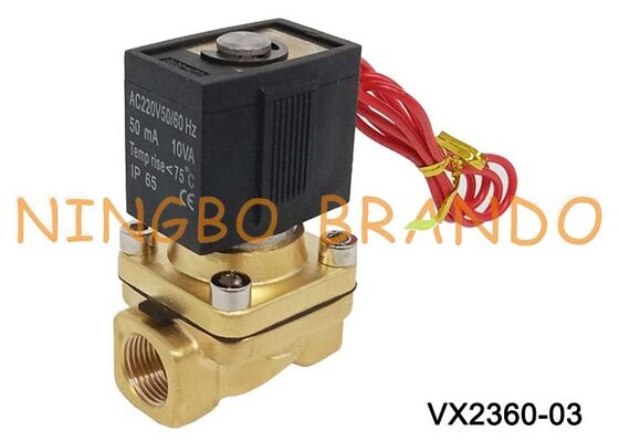 SMC Type VX2360-03 3/8'' Brass Solenoid Valve AC220V AC110V DC24V