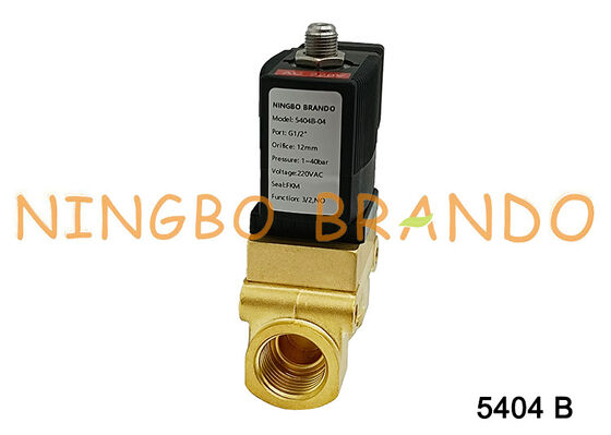 Burkert Type 5404 Servo-Assisted 2/2-Way High Pressure Normally Open Piston Valve