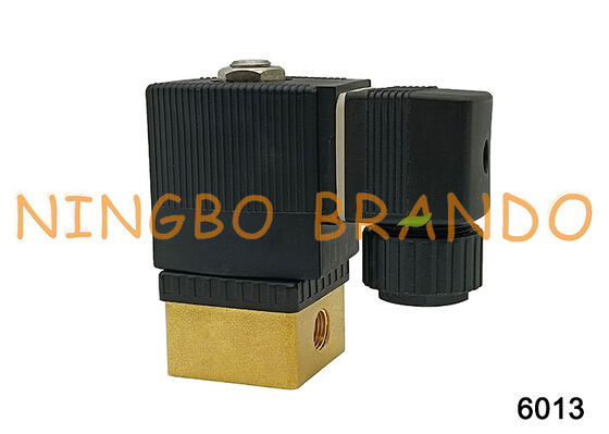 Burkert Type 6013 Brass Direct Acting Solenoid Valve 1/8'' 1/4''