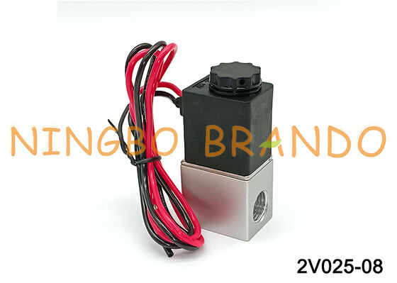 AIRTAC Type 2V025-08 2 Way Solenoid Valve 1/4'' Flying Leads
