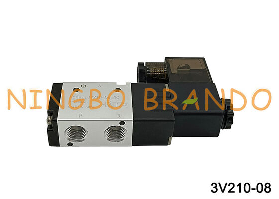 Airtac Тип 3V210-08-NC 3V210-08-NO Электромагнитный клапан 3/2-ходовой, серия 3V200
