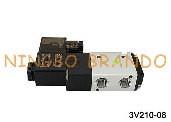 Airtac Тип 3V210-08-NC 3V210-08-NO Электромагнитный клапан 3/2-ходовой, серия 3V200