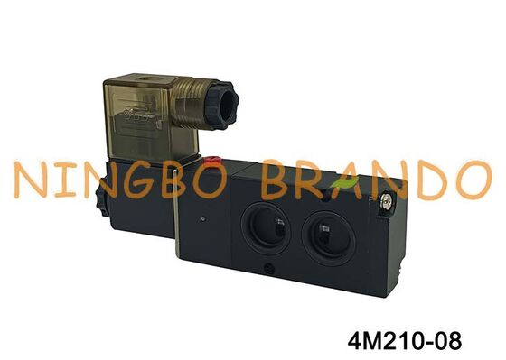 Электромагнитный клапан Airtac типа 4M210-08 NAMUR 4M21008A, 5/2-ходовой, серия 4M