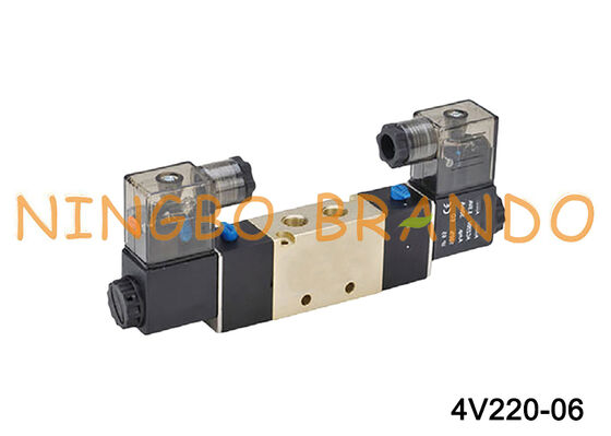 Тип воздушные клапаны электромагнитных клапанов AIRTAC 4V220-06 AC220V 110V DC12V 24V