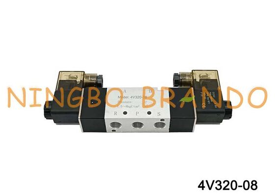 Тип воздушные клапаны электромагнитных клапанов AIRTAC 4V320-08 AC220V 110V DC12V 24V