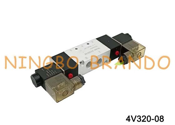 Тип воздушные клапаны электромагнитных клапанов AIRTAC 4V320-08 AC220V 110V DC12V 24V