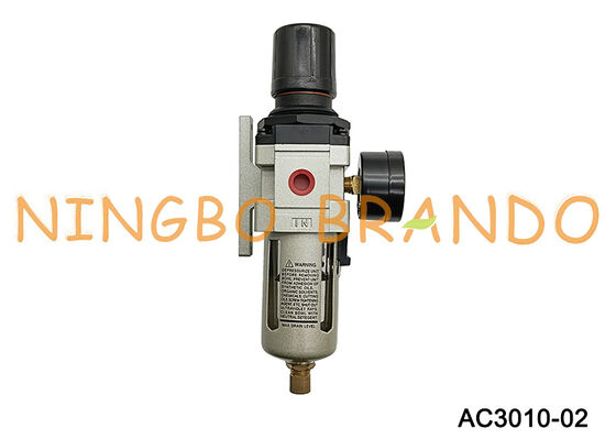 AC3010-02 1/4-дюймовый фильтр-регулятор-смазка FRL Пневматическая обработка источника воздуха