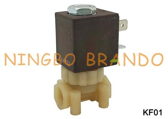 CEME тип 1/8" 2-ходовой NC пищевой безопасный пластиковый электромагнитный клапан для воды PA66 KF01
