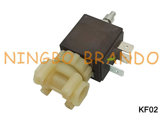 1/8" 3-ходовой NC пищевой безопасный кофеварка для эспрессо пластиковый электромагнитный клапан KF02