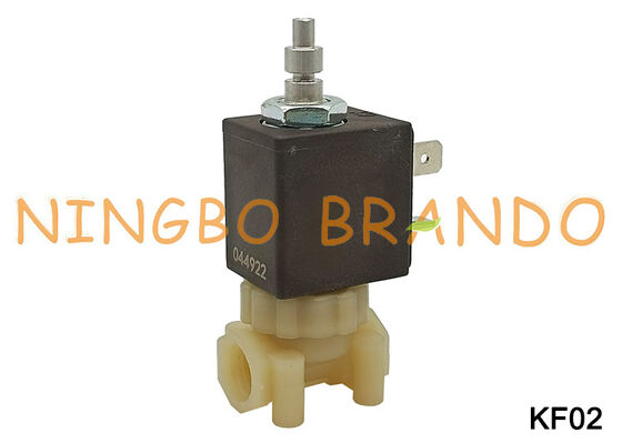 1/8" 3-ходовой NC пищевой безопасный кофеварка для эспрессо пластиковый электромагнитный клапан KF02