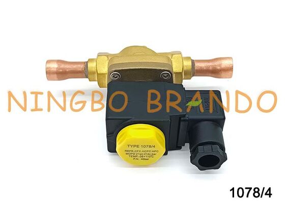 Электромагнитный клапан типа Castel 1/2 дюйма под пайку 1078/4 1078/4A6 1078/4A7 24 В 110 В 220 В