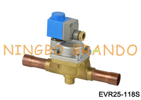 Электромагнитный клапан Danfoss тип 032L2201 EVR 25 под пайку ODF 1 1/8 дюйма