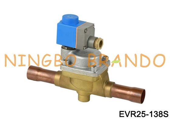 Электромагнитный клапан Danfoss, тип 1-3/8 дюйма Evr25 Odf 220 В переменного тока, 24 В постоянного тока