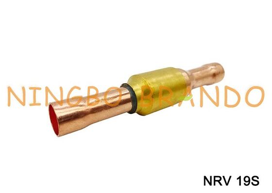 Обратные клапаны охлаждения Danfoss типа NRV для кондиционирования воздуха 1/4 дюйма 3/8 дюйма 1/2 дюйма 5/8 дюйма 3/4 дюйма 7/8 дюйма