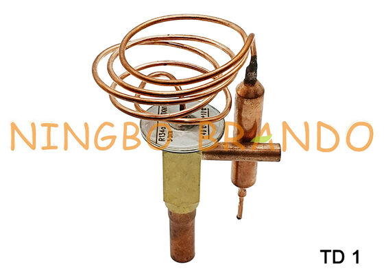 Термостатический расширительный клапан Danfoss Тип TD1 R134a R22 R407C R404A