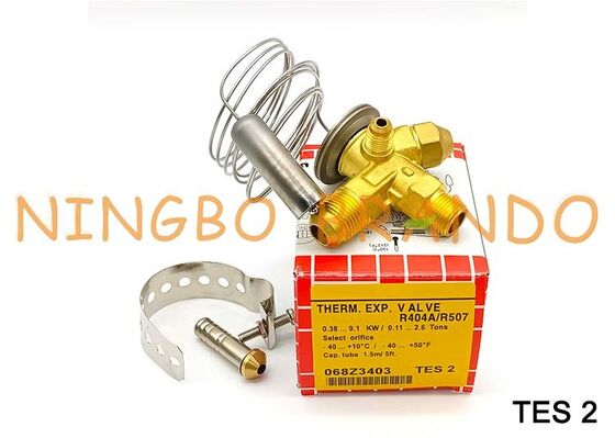TES2 068Z3403 R404A/R507 Термостатический расширительный клапан TES 2