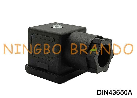 DIN43650A Разъем электромагнитной катушки 18 мм, 3-контактный DIN 43650, тип A