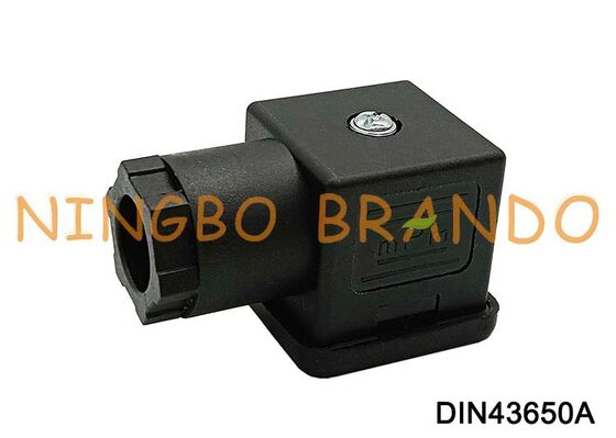 DIN43650A Разъем электромагнитной катушки 18 мм, 3-контактный DIN 43650, тип A