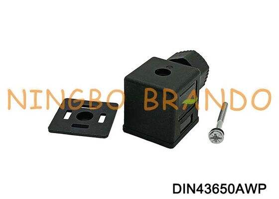 DIN43650A Водонепроницаемый разъем катушки электромагнитного клапана IP67