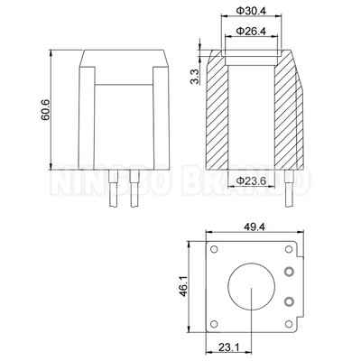 Викерс тип гидравлическая катушка 508173 24VDC 508172 12VDC 30W