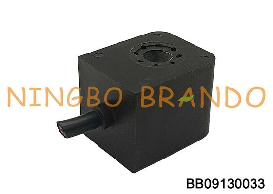 9mm Hole Diameter CNOMO Type Pneumatic Solenoid Valve Coil With Cable Wire 13VA 10W